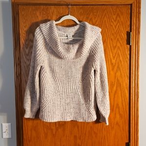 Cowl neck sweater from American Rag, size medium,  cream colored.